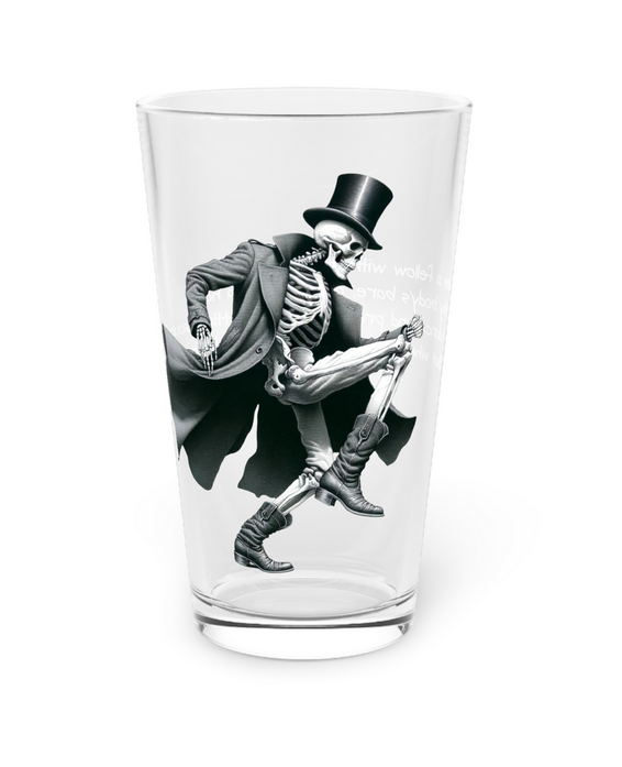 The Best Pint Glass for Skeleton Enthusiasts