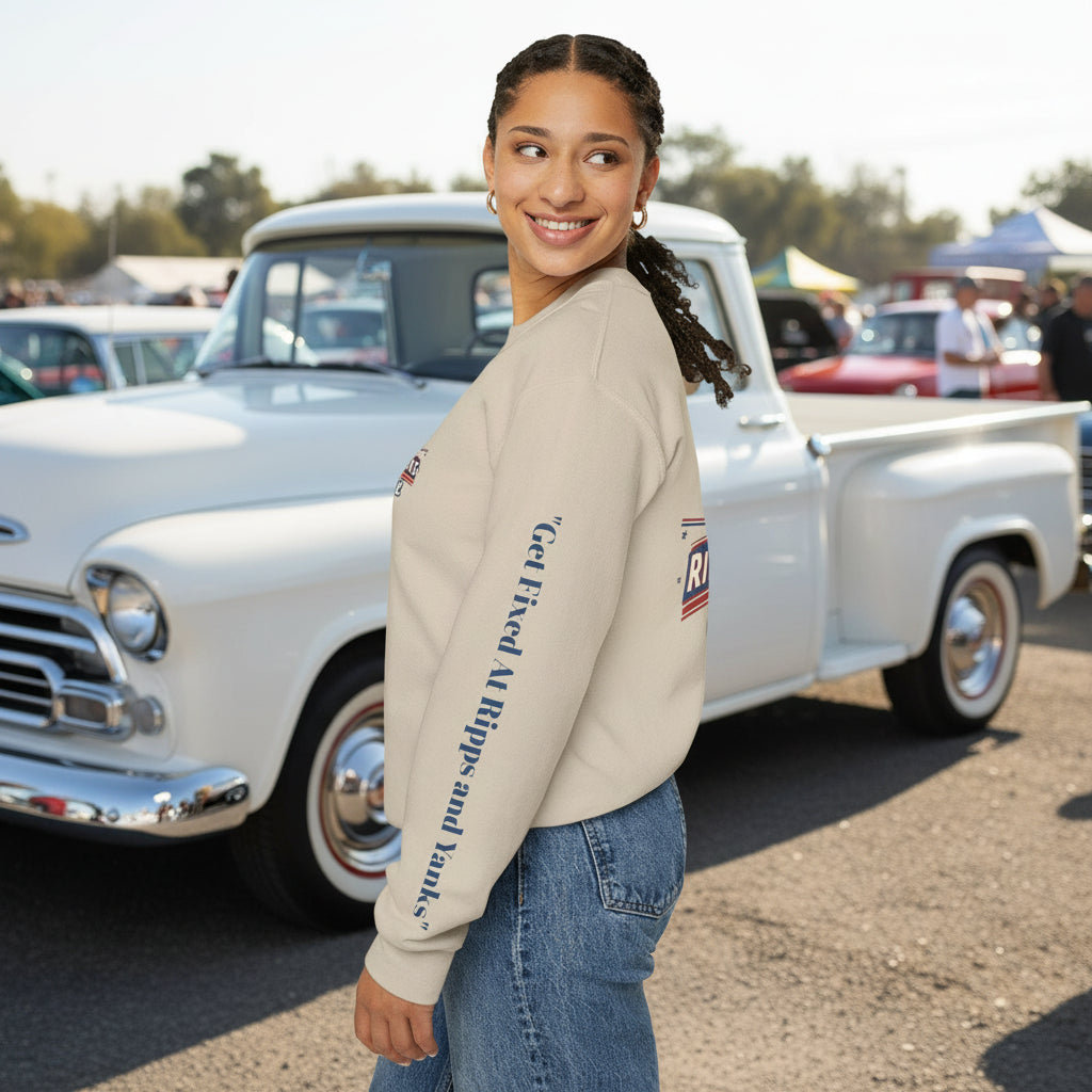 Vintage Garage Crewneck Sweatshirt