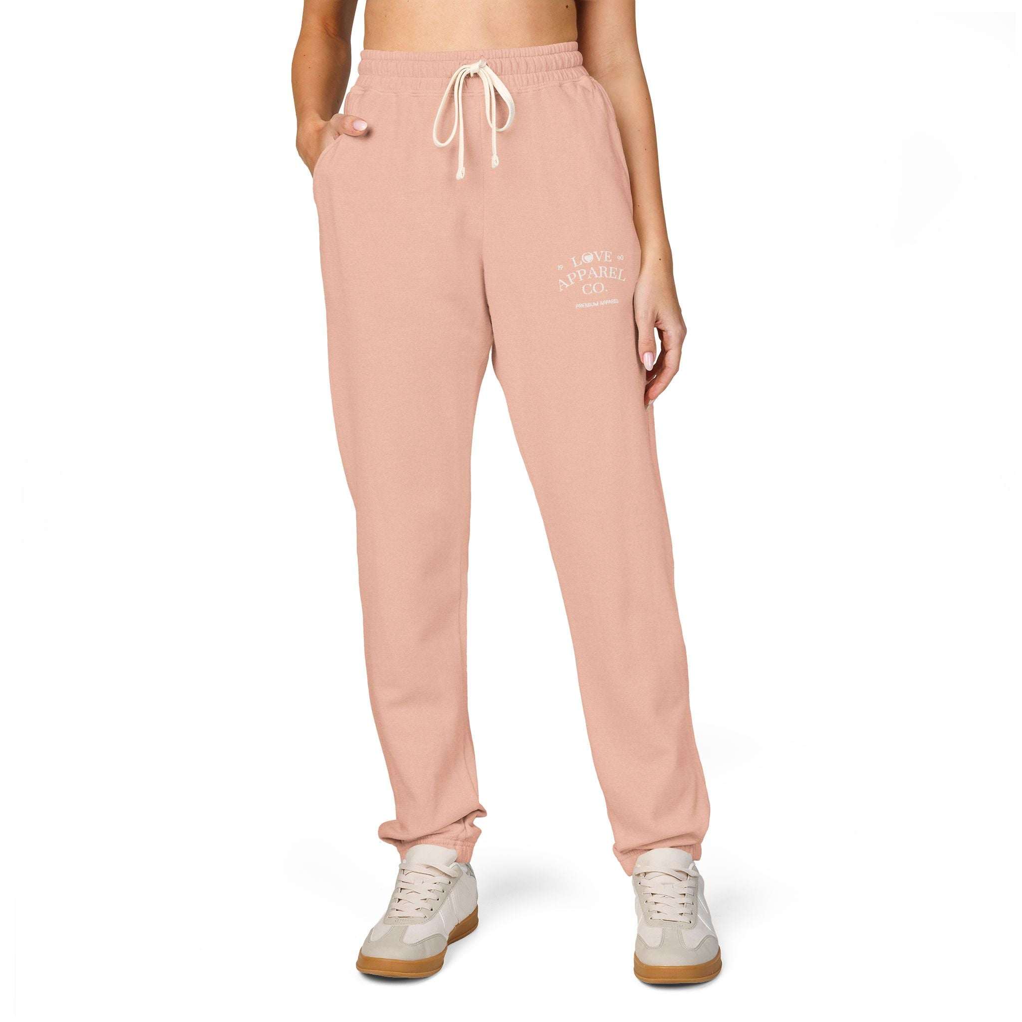 Cozy Garment-Dyed Fleece Sweatpants | Soft Loungewear, Relaxed Fit, Casual Comfort, Everyday Essentials, Perfect for Chill Days