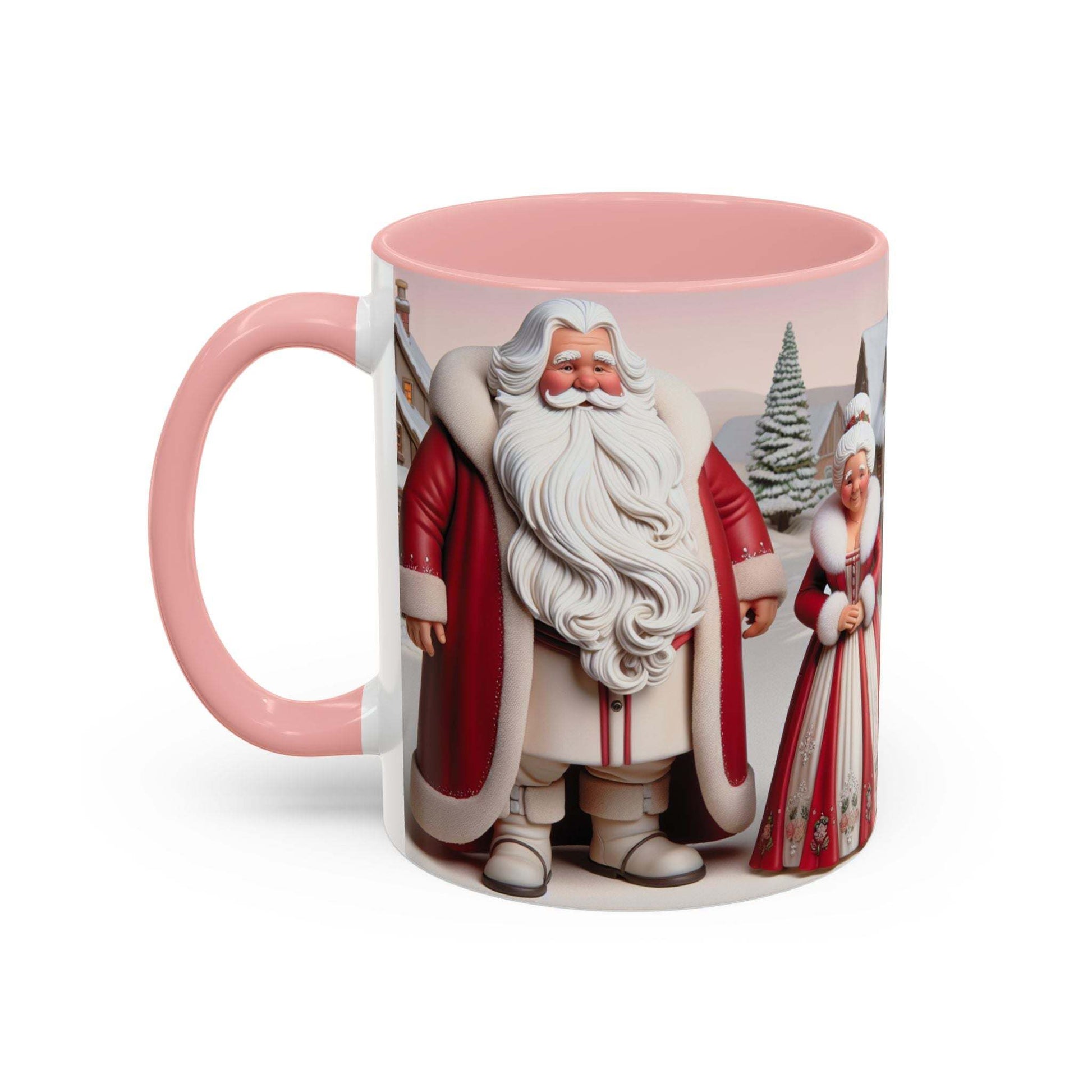 Ms Clause CoffeeLeanne Roberts DesignsMug Mr and Ms Clause Coffee or Hot Chocolate CeramicThis exquisite Mr and Ms Clause Ceramic Mug is the perfect addition to elevate your daily ritual or unwind in the evenings. Its vibrant hues and glossy sheen will in