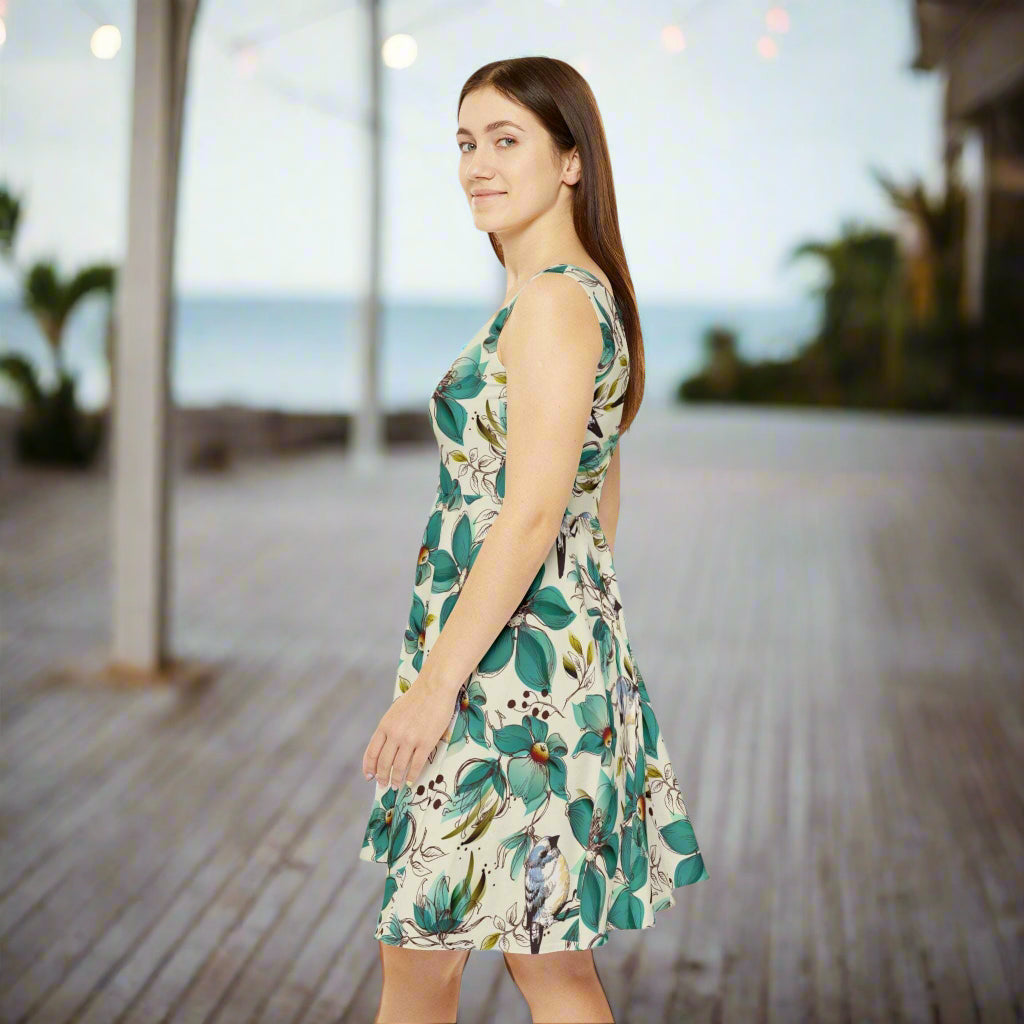 Women's Skater Dress - Vibrant Summer & Casual Beachwear for Women