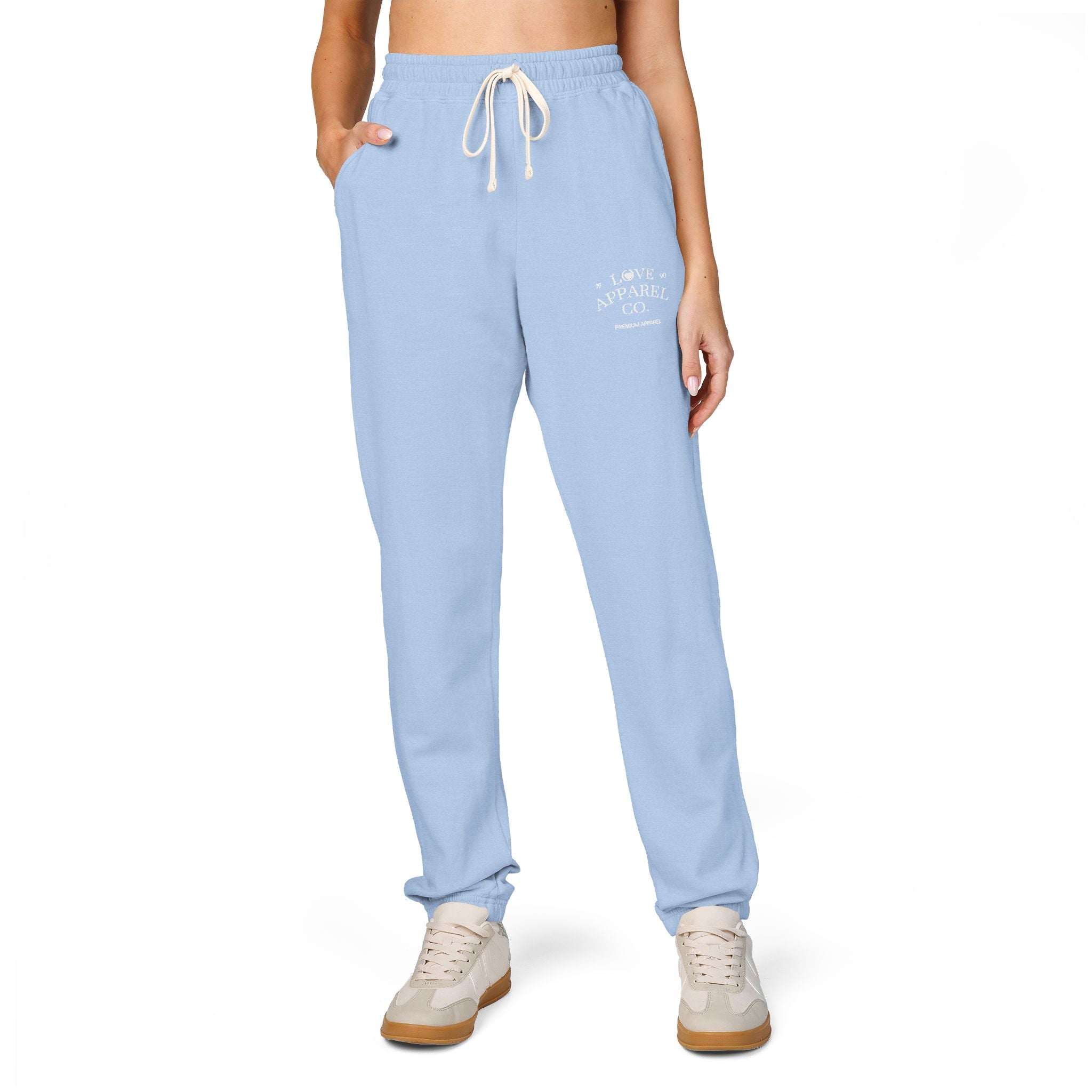Cozy Garment-Dyed Fleece Sweatpants | Soft Loungewear, Relaxed Fit, Casual Comfort, Everyday Essentials, Perfect for Chill Days