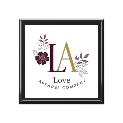 Elegant Jewelry Box with Floral Design for Keepsakes