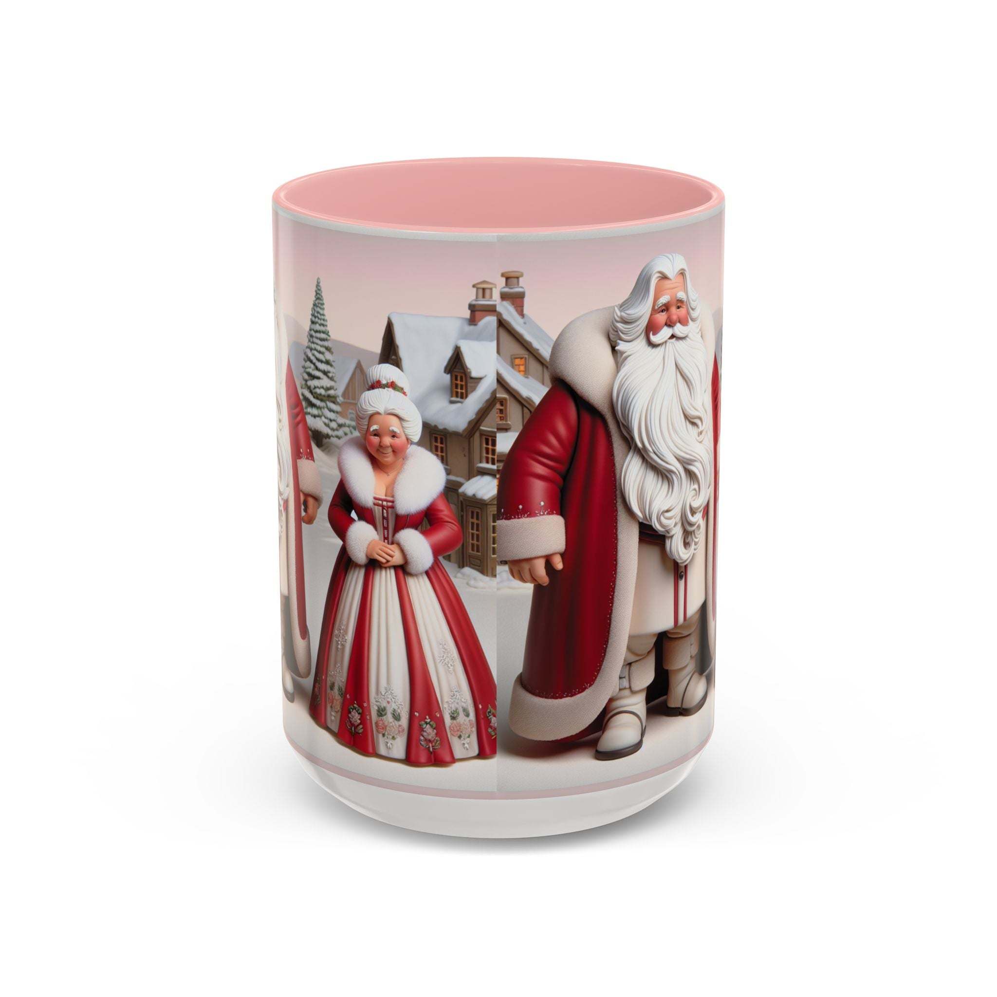 Ms Clause CoffeeLeanne Roberts DesignsMug Mr and Ms Clause Coffee or Hot Chocolate CeramicThis exquisite Mr and Ms Clause Ceramic Mug is the perfect addition to elevate your daily ritual or unwind in the evenings. Its vibrant hues and glossy sheen will in