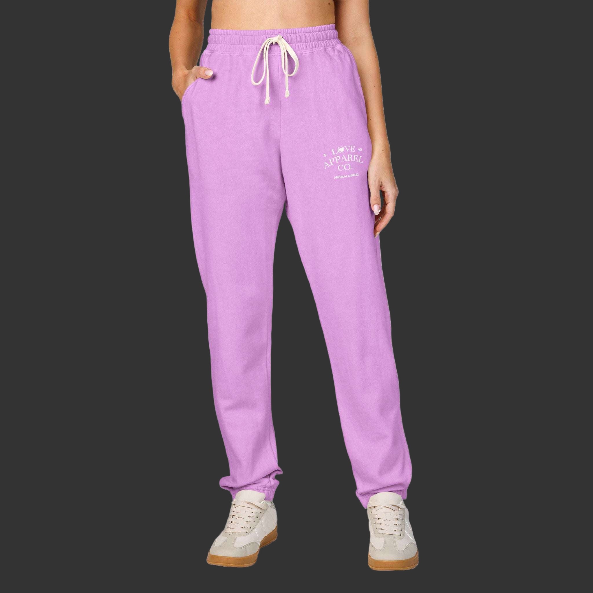 Cozy Garment-Dyed Fleece Sweatpants | Soft Loungewear, Relaxed Fit, Casual Comfort, Everyday Essentials, Perfect for Chill Days