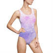 Aesthetic Tie-Dye Swimwear, Women's One-Piece Bathing Suit