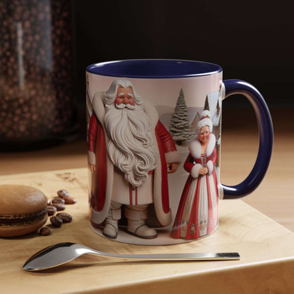 Ms Clause CoffeeLeanne Roberts DesignsMug Mr and Ms Clause Coffee or Hot Chocolate CeramicThis exquisite Mr and Ms Clause Ceramic Mug is the perfect addition to elevate your daily ritual or unwind in the evenings. Its vibrant hues and glossy sheen will in