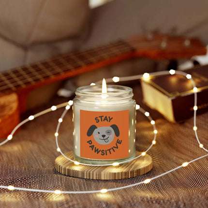 Stay Pawsitive candles offer a 20-hour burn time 