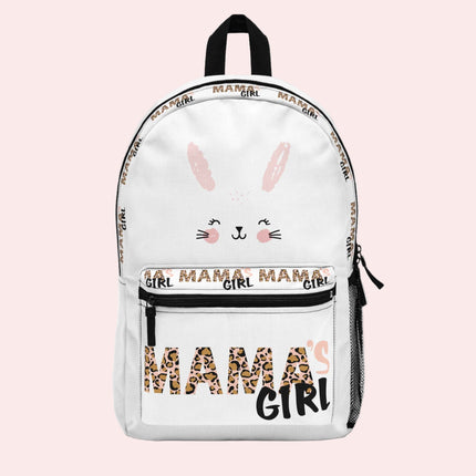 Mama's Girl Backpack | Cute Bunny Design