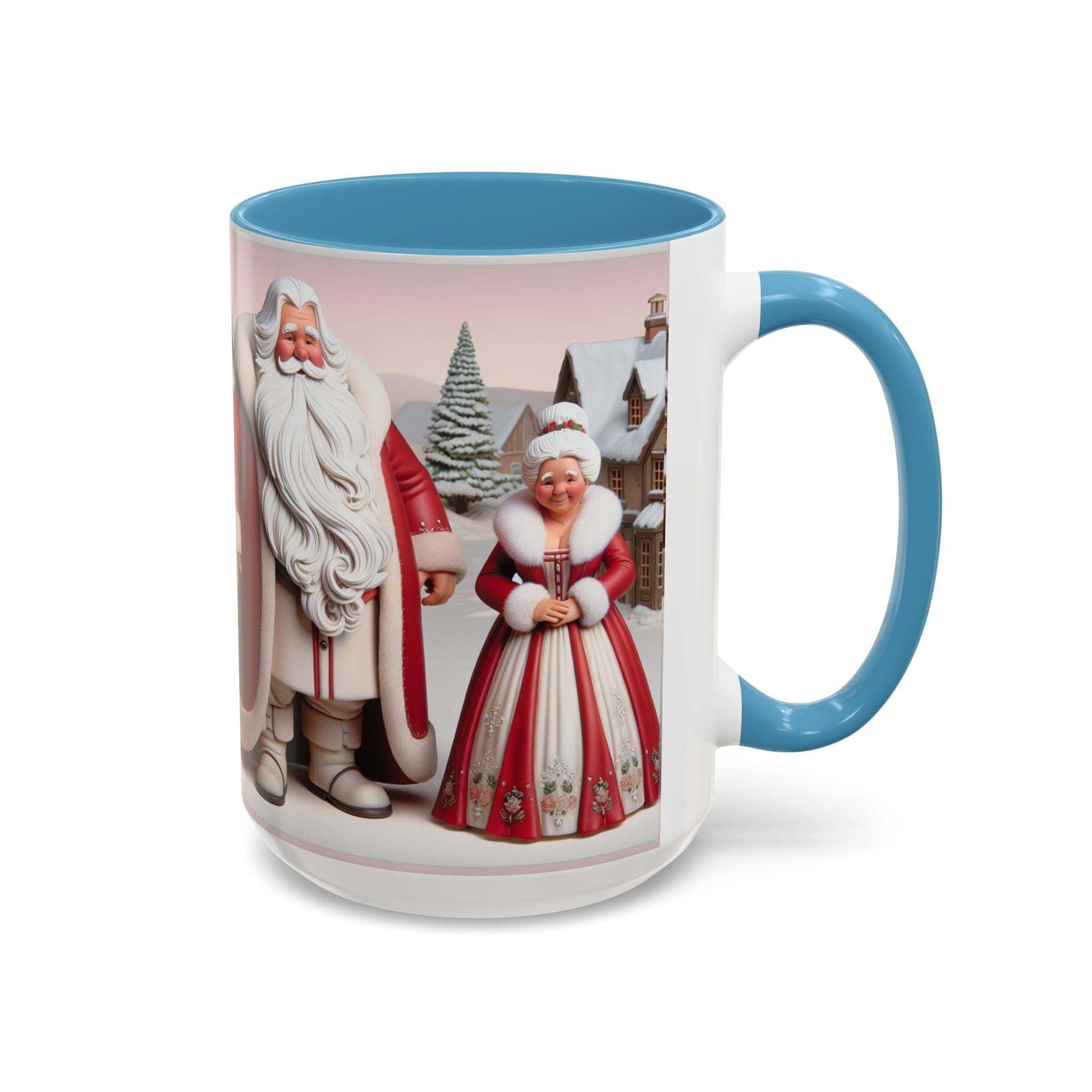 Ms Clause CoffeeLeanne Roberts DesignsMug Mr and Ms Clause Coffee or Hot Chocolate CeramicThis exquisite Mr and Ms Clause Ceramic Mug is the perfect addition to elevate your daily ritual or unwind in the evenings. Its vibrant hues and glossy sheen will in