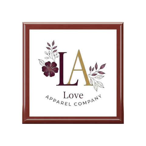 Elegant Jewelry Box with Floral Design for Keepsakes