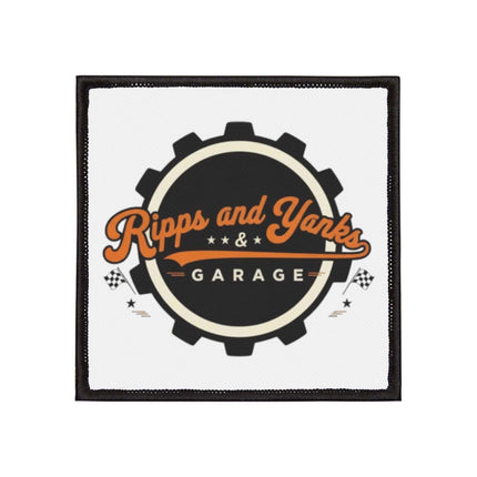 Iron-On Patch - Ripps And Yanks Garage Vintage Patch for Car Guys