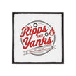 Iron-On Patches - Vintage 'Ripps and Yanks Garage' Design for Jackets