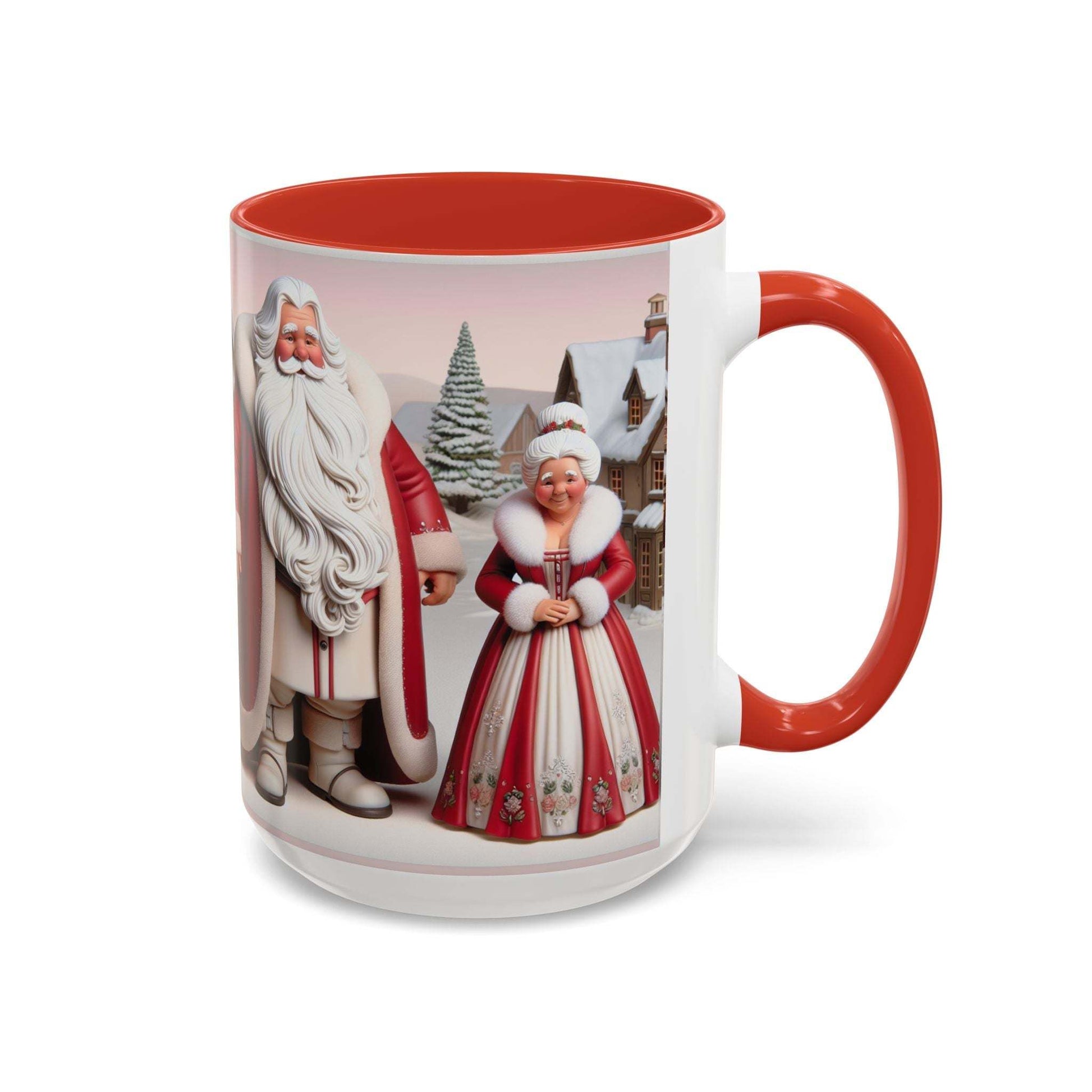 Ms Clause CoffeeLeanne Roberts DesignsMug Mr and Ms Clause Coffee or Hot Chocolate CeramicThis exquisite Mr and Ms Clause Ceramic Mug is the perfect addition to elevate your daily ritual or unwind in the evenings. Its vibrant hues and glossy sheen will in