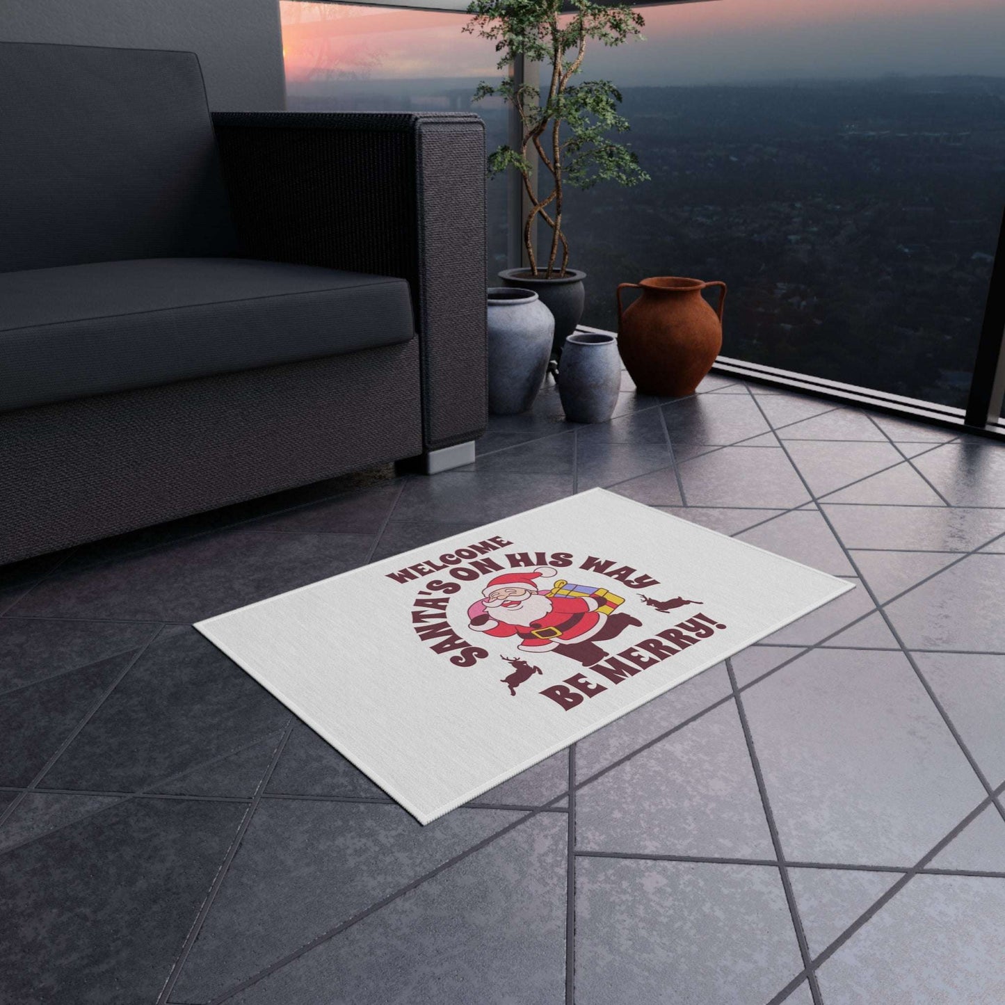 Santa Indoor Outdoor Rug
