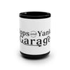 Ripps And Yanks Garage Custom Black Garage Mug - 15oz Coffee Cup