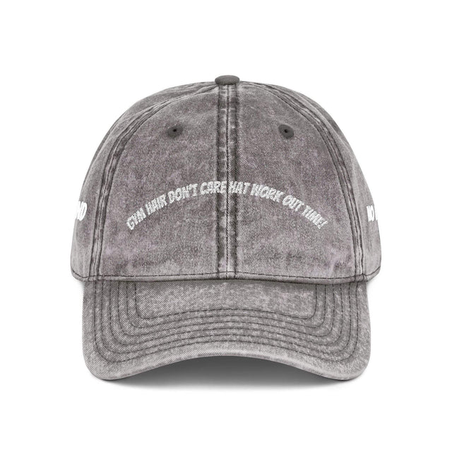Vintage Embroidered Cap with Quirky Slogans