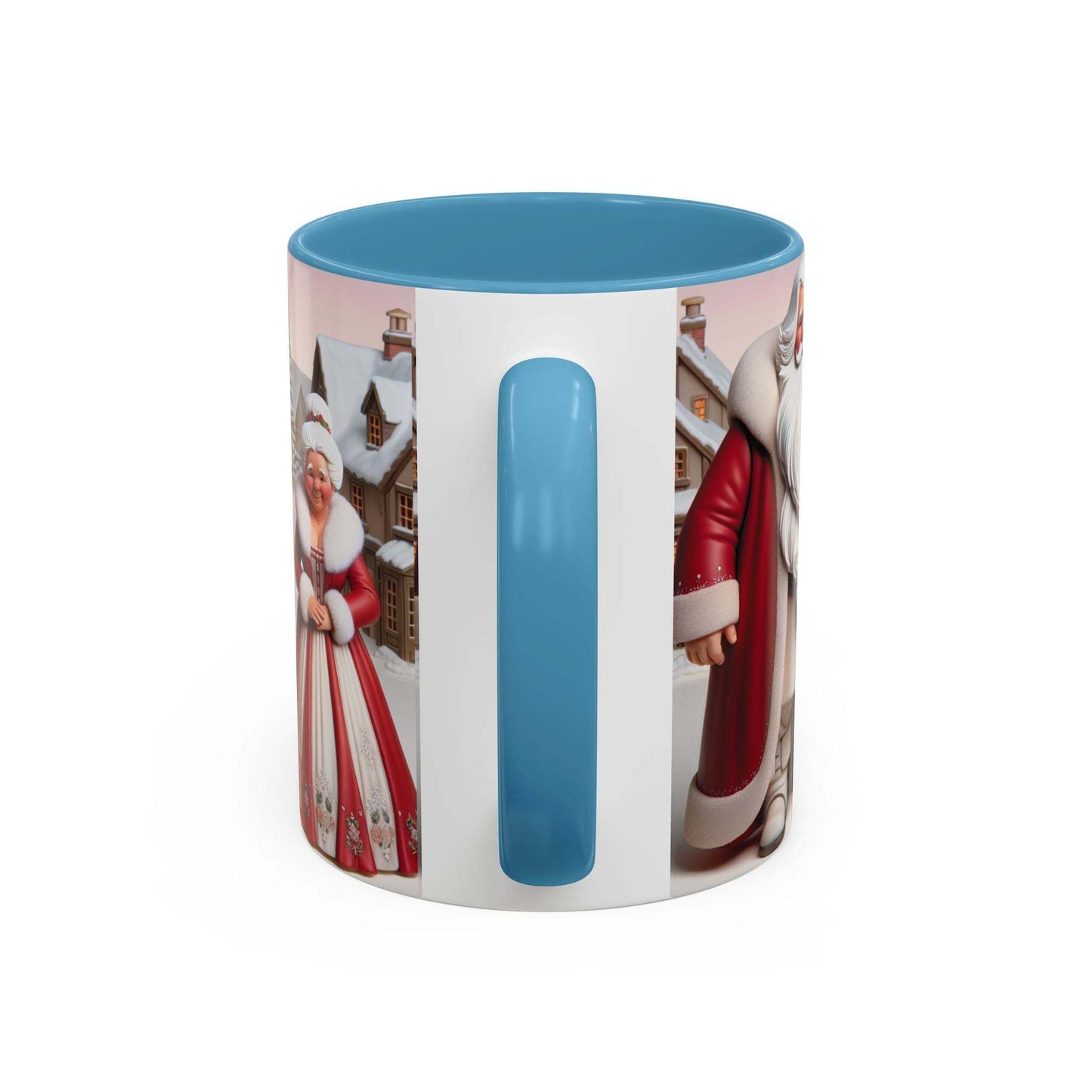Ms Clause CoffeeLeanne Roberts DesignsMug Mr and Ms Clause Coffee or Hot Chocolate CeramicThis exquisite Mr and Ms Clause Ceramic Mug is the perfect addition to elevate your daily ritual or unwind in the evenings. Its vibrant hues and glossy sheen will in