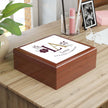 Elegant Jewelry Box with Floral Design for Keepsakes