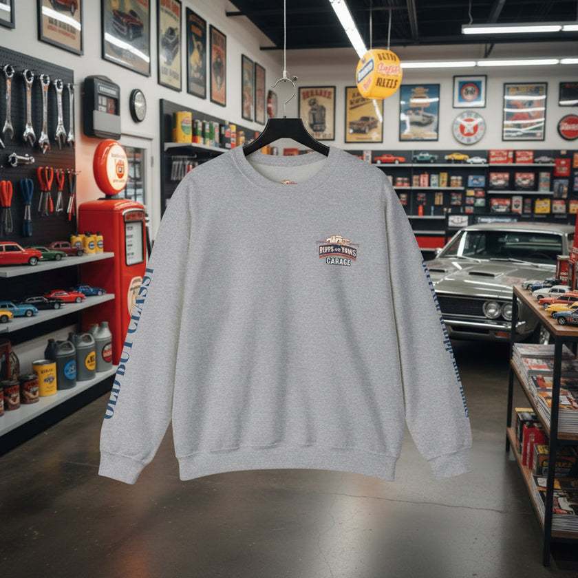 Vintage Garage Crewneck Sweatshirt