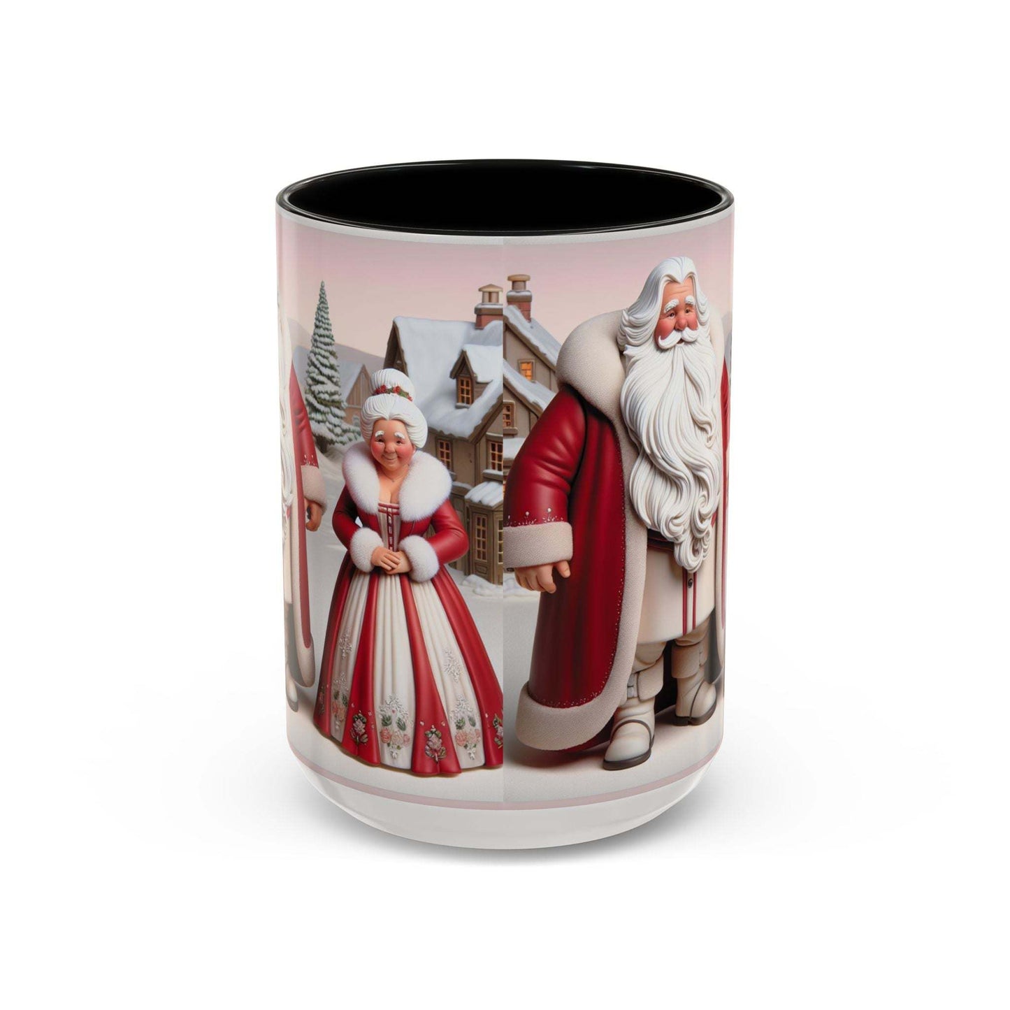 Ms Clause CoffeeLeanne Roberts DesignsMug Mr and Ms Clause Coffee or Hot Chocolate CeramicThis exquisite Mr and Ms Clause Ceramic Mug is the perfect addition to elevate your daily ritual or unwind in the evenings. Its vibrant hues and glossy sheen will in