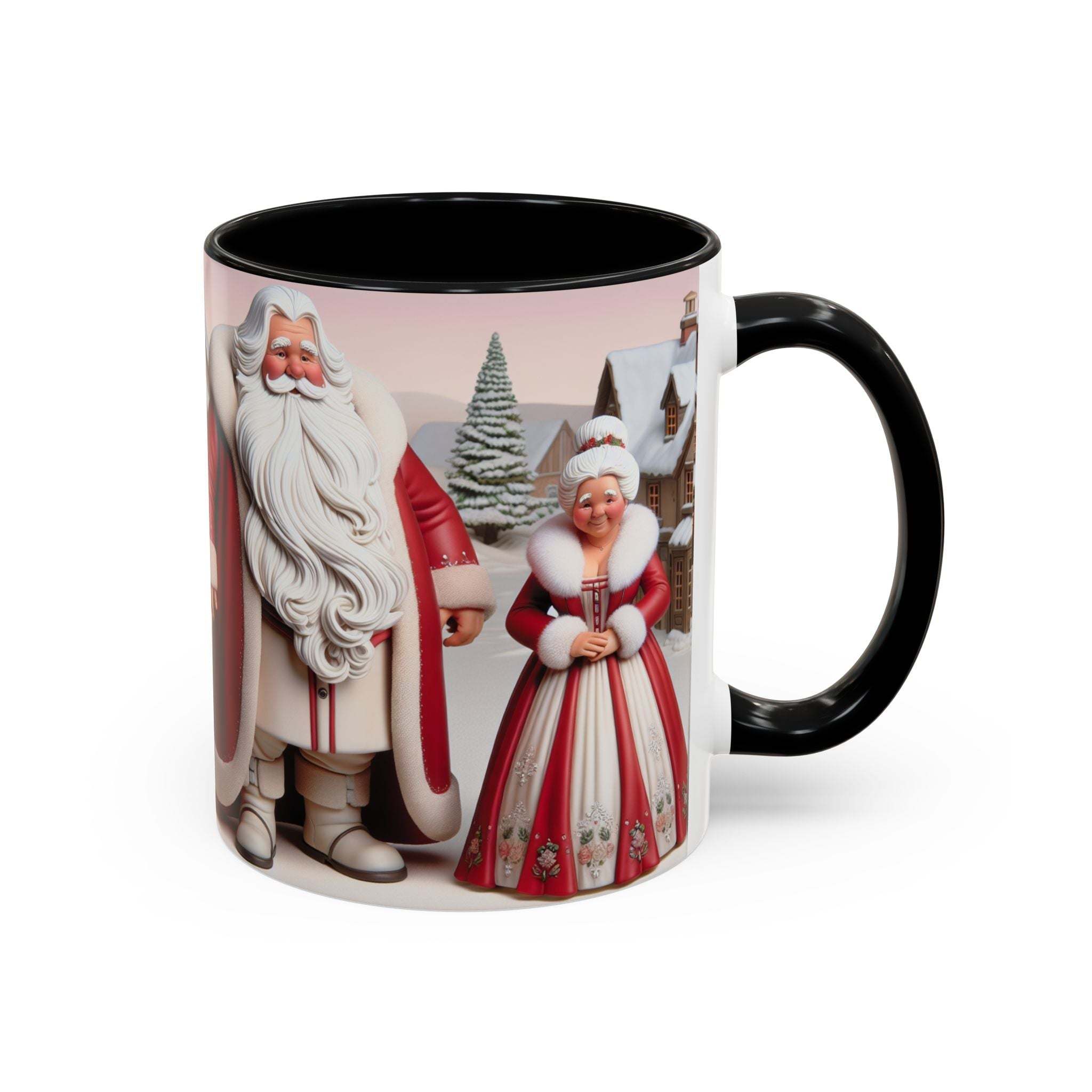 Ms Clause CoffeeLeanne Roberts DesignsMug Mr and Ms Clause Coffee or Hot Chocolate CeramicThis exquisite Mr and Ms Clause Ceramic Mug is the perfect addition to elevate your daily ritual or unwind in the evenings. Its vibrant hues and glossy sheen will in
