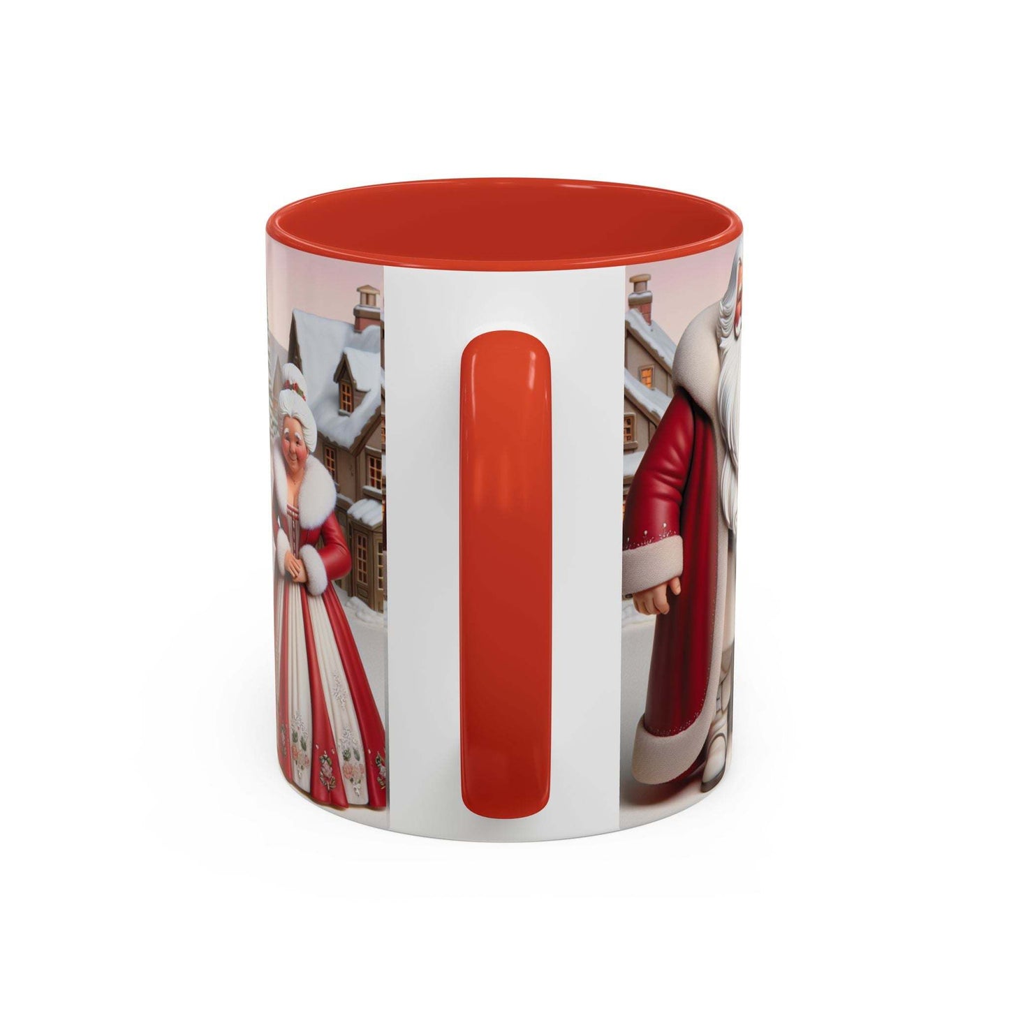 Ms Clause CoffeeLeanne Roberts DesignsMug Mr and Ms Clause Coffee or Hot Chocolate CeramicThis exquisite Mr and Ms Clause Ceramic Mug is the perfect addition to elevate your daily ritual or unwind in the evenings. Its vibrant hues and glossy sheen will in