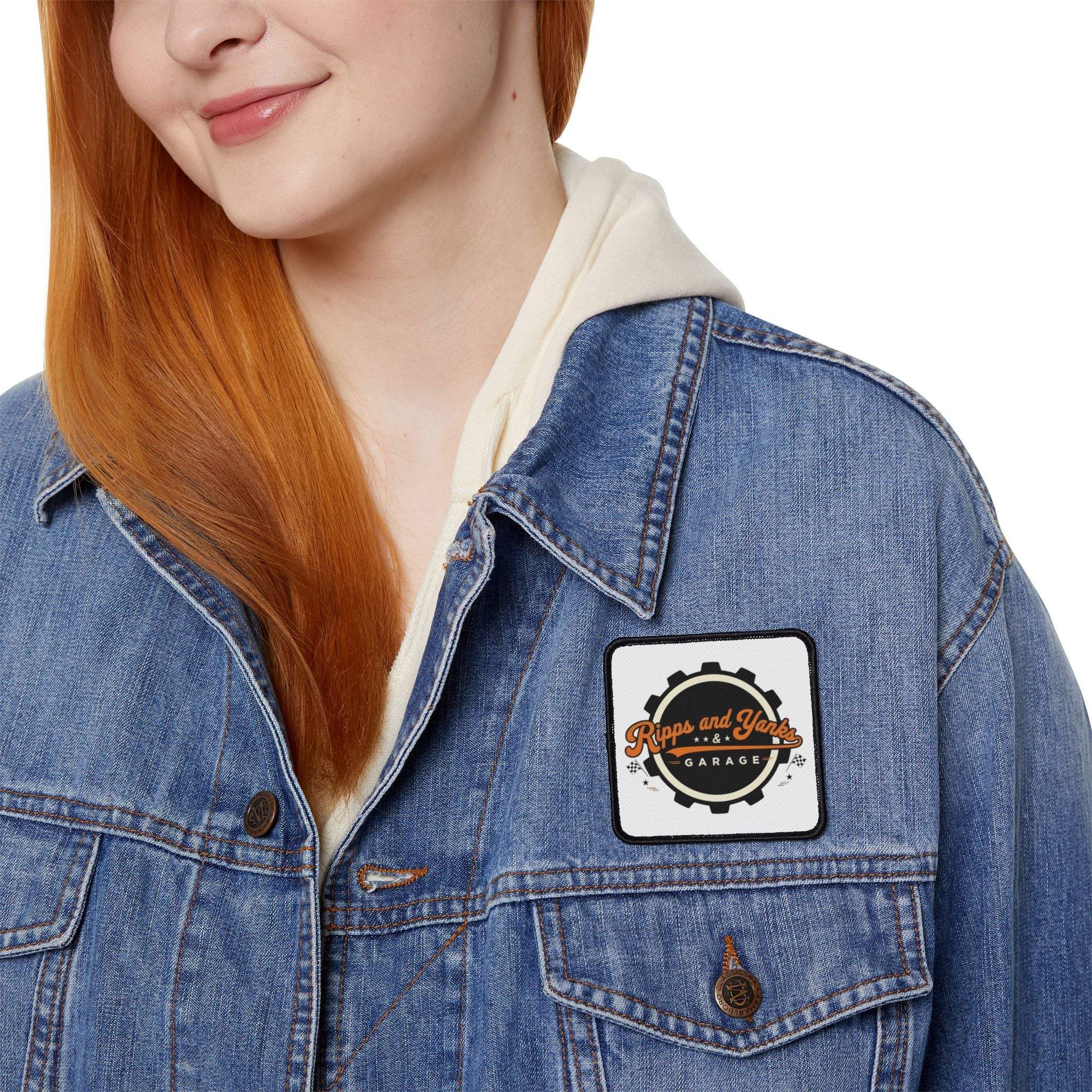 Iron-On Patch - Ripps And Yanks Garage Vintage Patch for Car Guys