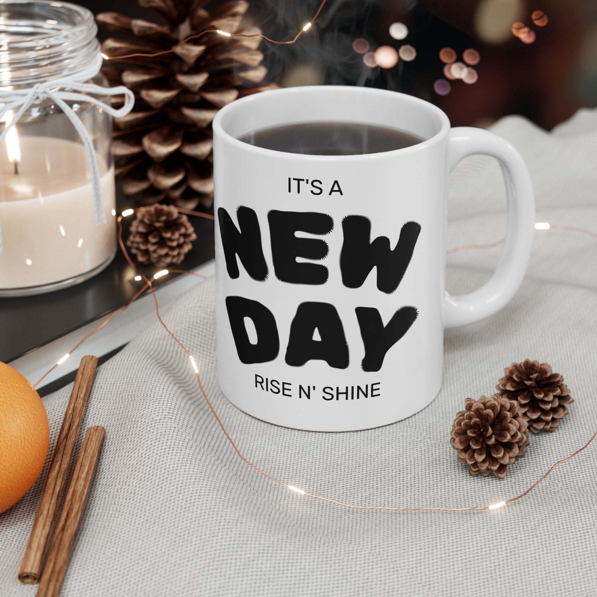 Sunrise Ceramic Mug - Perfect Gift for Coffee & Tea Lovers - 50-70 Characters