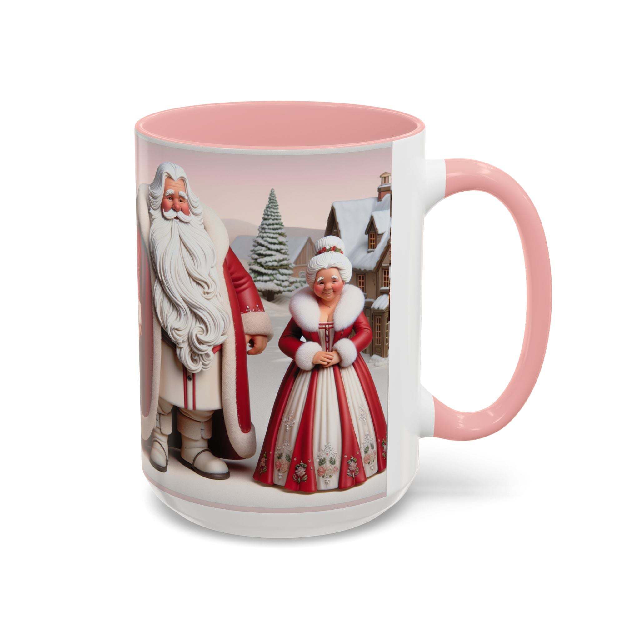 Ms Clause CoffeeLeanne Roberts DesignsMug Mr and Ms Clause Coffee or Hot Chocolate CeramicThis exquisite Mr and Ms Clause Ceramic Mug is the perfect addition to elevate your daily ritual or unwind in the evenings. Its vibrant hues and glossy sheen will in