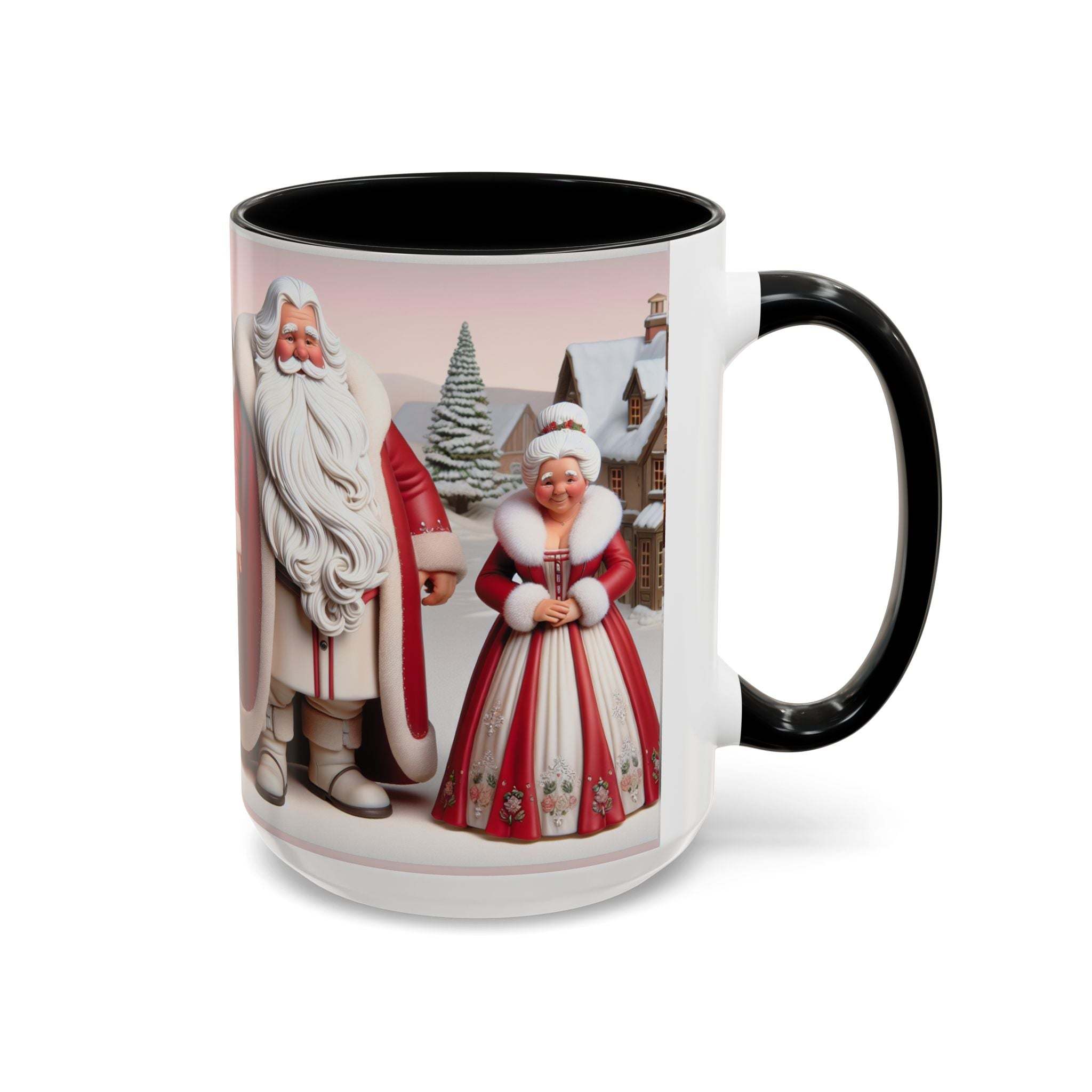 Ms Clause CoffeeLeanne Roberts DesignsMug Mr and Ms Clause Coffee or Hot Chocolate CeramicThis exquisite Mr and Ms Clause Ceramic Mug is the perfect addition to elevate your daily ritual or unwind in the evenings. Its vibrant hues and glossy sheen will in