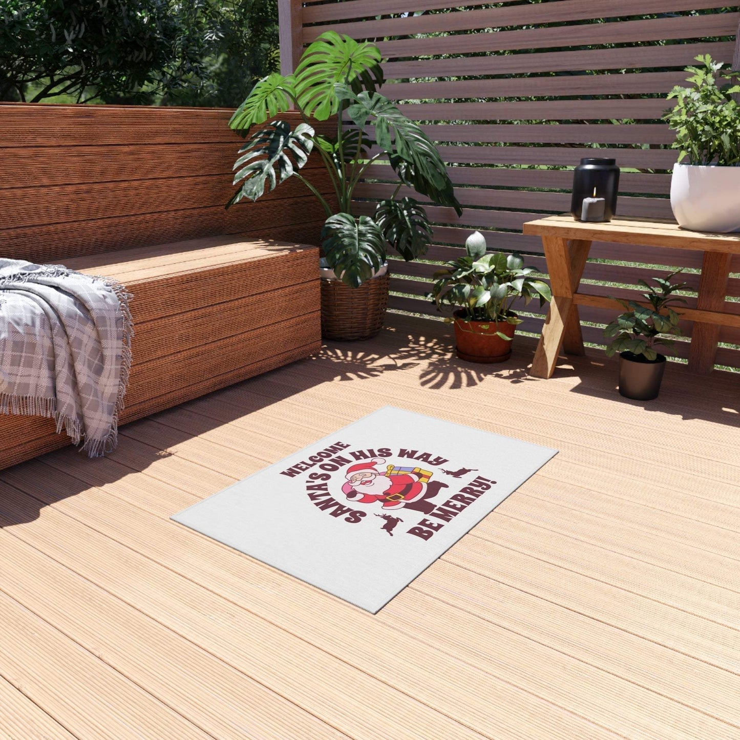 Santa Indoor Outdoor Rug