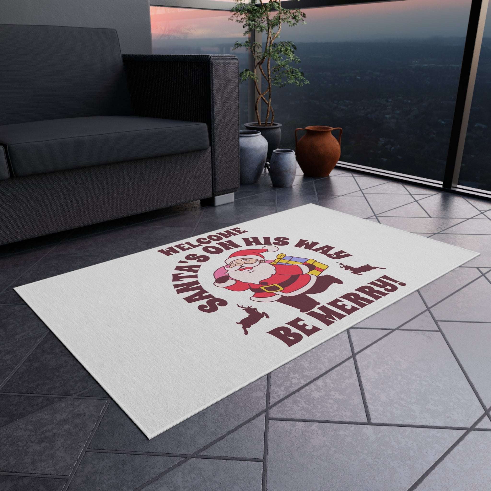 Santa Indoor Outdoor Rug