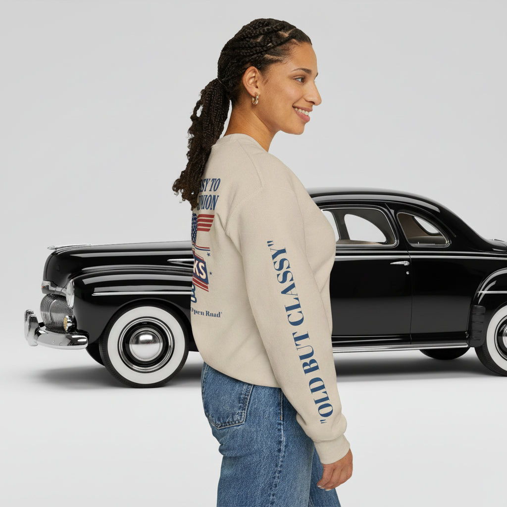 Vintage Garage Crewneck Sweatshirt