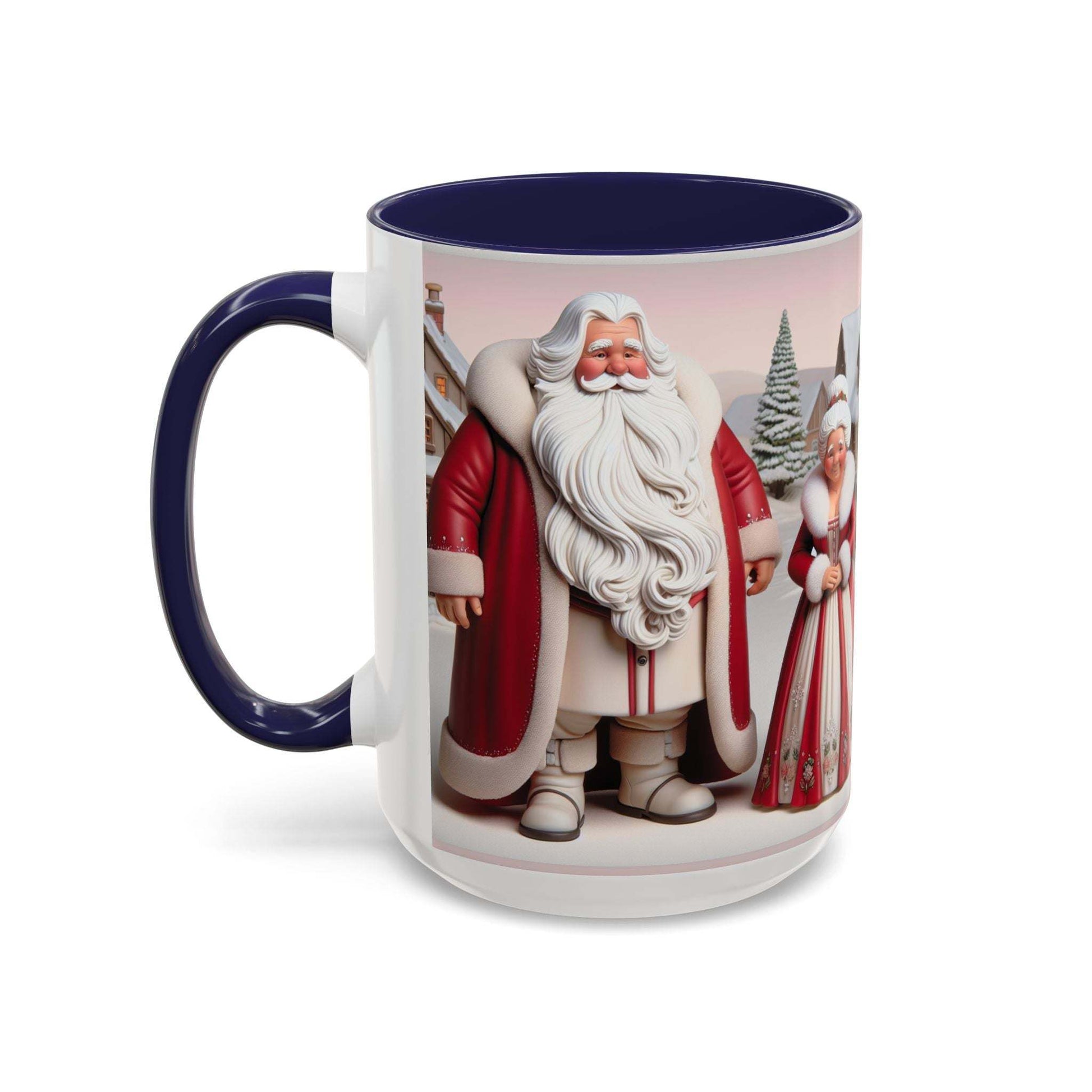 Ms Clause CoffeeLeanne Roberts DesignsMug Mr and Ms Clause Coffee or Hot Chocolate CeramicThis exquisite Mr and Ms Clause Ceramic Mug is the perfect addition to elevate your daily ritual or unwind in the evenings. Its vibrant hues and glossy sheen will in