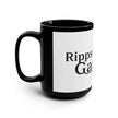 Ripps And Yanks Garage Custom Black Garage Mug - 15oz Coffee Cup