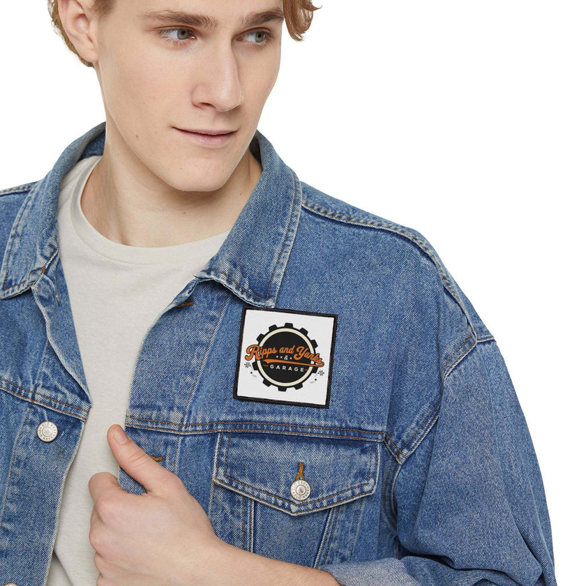 Iron-On Patch - Ripps And Yanks Garage Vintage Patch for Car Guys