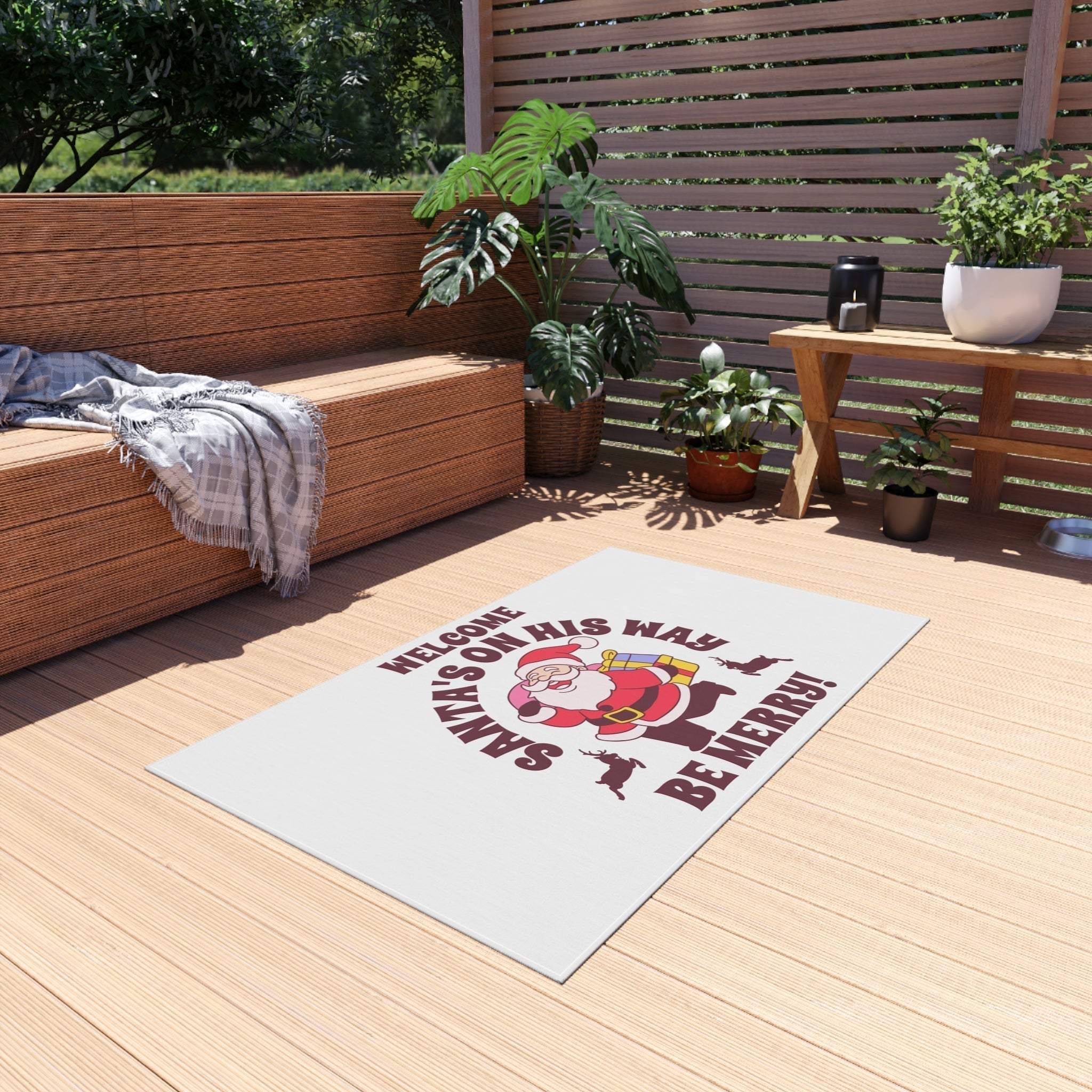 Santa Indoor Outdoor Rug