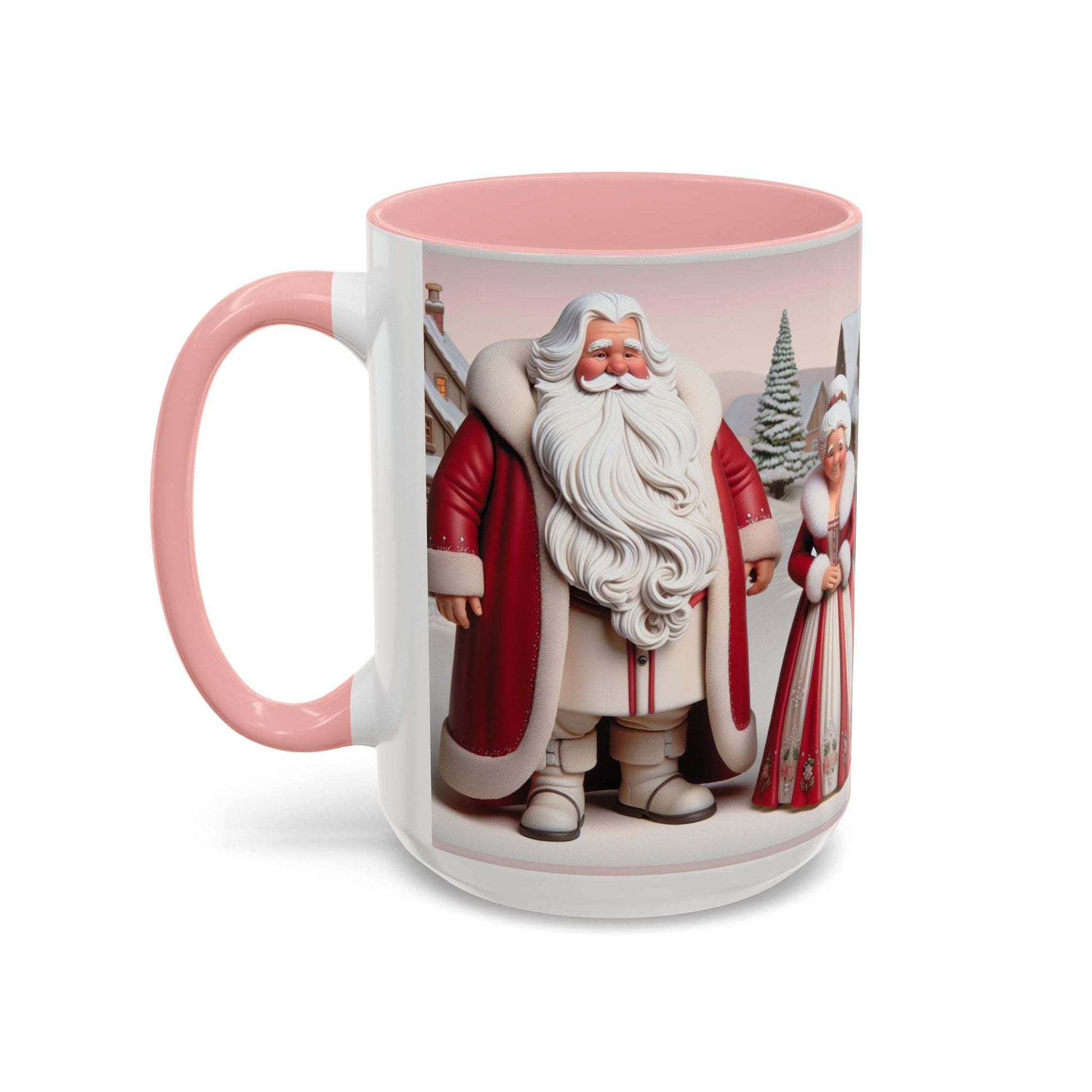 Ms Clause CoffeeLeanne Roberts DesignsMug Mr and Ms Clause Coffee or Hot Chocolate CeramicThis exquisite Mr and Ms Clause Ceramic Mug is the perfect addition to elevate your daily ritual or unwind in the evenings. Its vibrant hues and glossy sheen will in