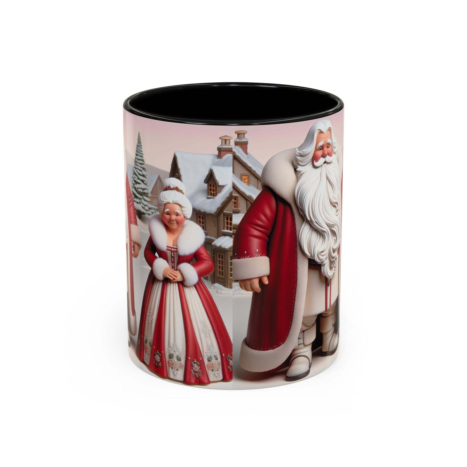 Ms Clause CoffeeLeanne Roberts DesignsMug Mr and Ms Clause Coffee or Hot Chocolate CeramicThis exquisite Mr and Ms Clause Ceramic Mug is the perfect addition to elevate your daily ritual or unwind in the evenings. Its vibrant hues and glossy sheen will in