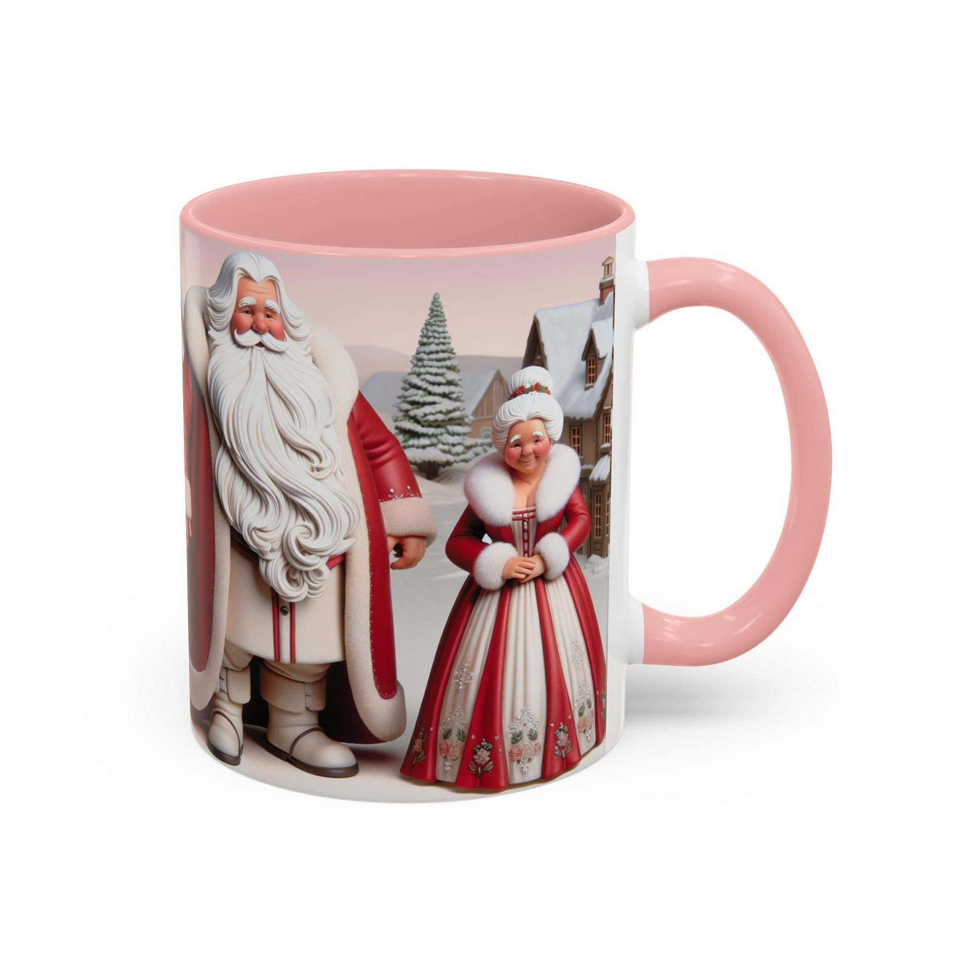 Ms Clause CoffeeLeanne Roberts DesignsMug Mr and Ms Clause Coffee or Hot Chocolate CeramicThis exquisite Mr and Ms Clause Ceramic Mug is the perfect addition to elevate your daily ritual or unwind in the evenings. Its vibrant hues and glossy sheen will in