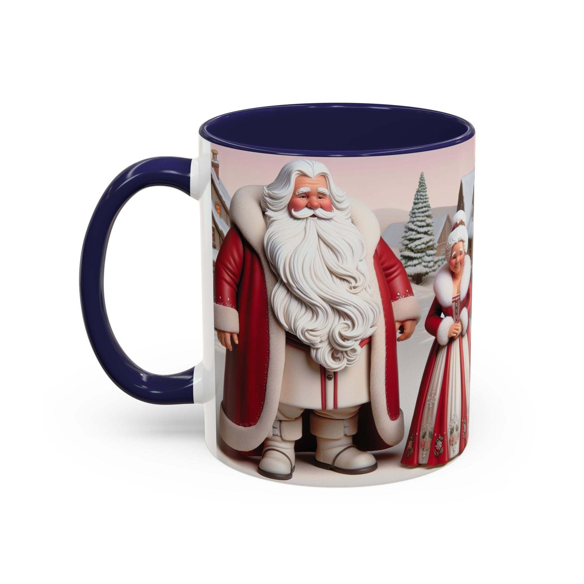 Ms Clause CoffeeLeanne Roberts DesignsMug Mr and Ms Clause Coffee or Hot Chocolate CeramicThis exquisite Mr and Ms Clause Ceramic Mug is the perfect addition to elevate your daily ritual or unwind in the evenings. Its vibrant hues and glossy sheen will in