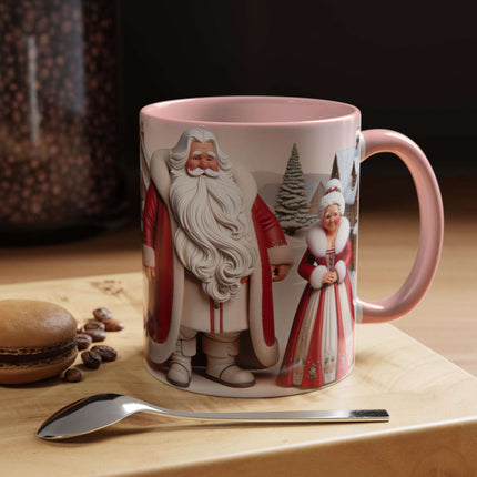 Ms Clause CoffeeLeanne Roberts DesignsMug Mr and Ms Clause Coffee or Hot Chocolate CeramicThis exquisite Mr and Ms Clause Ceramic Mug is the perfect addition to elevate your daily ritual or unwind in the evenings. Its vibrant hues and glossy sheen will in
