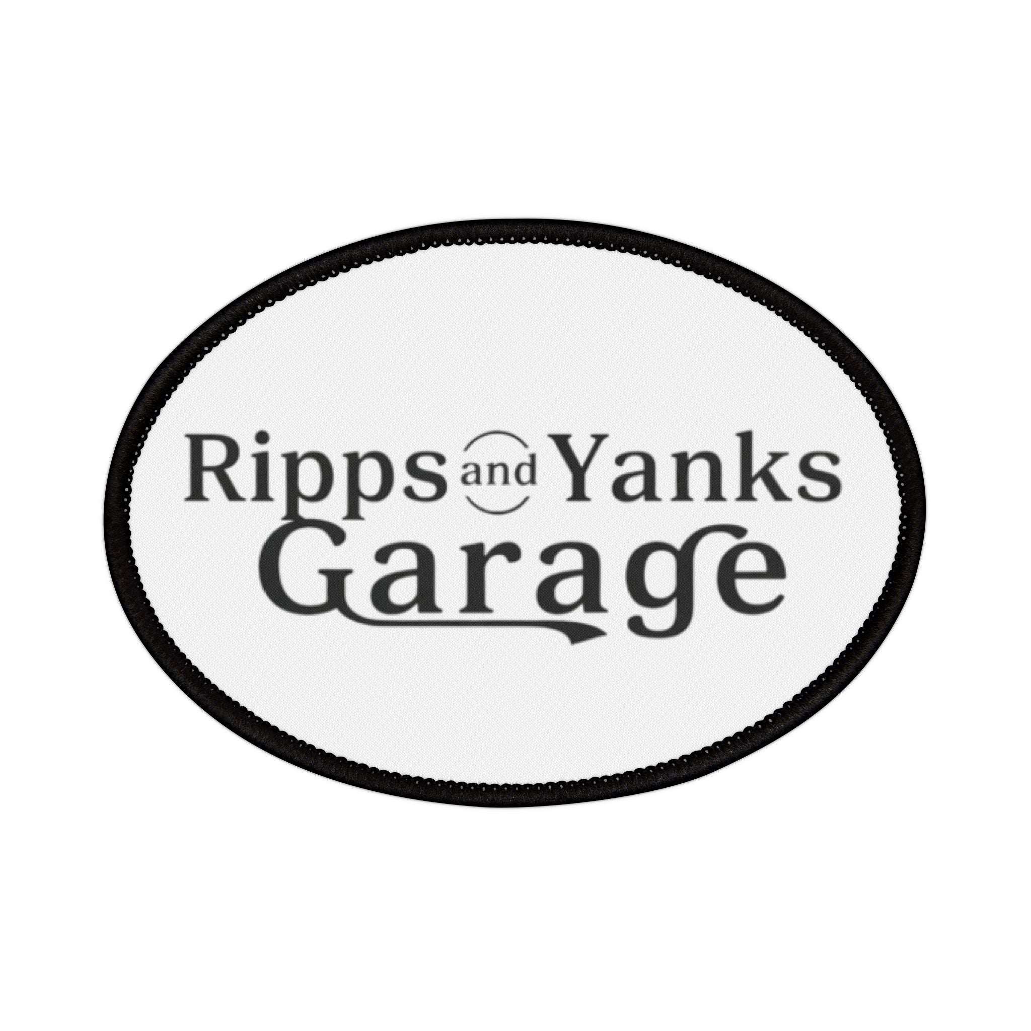 Iron-On Patch Ripps and Yanks Garage