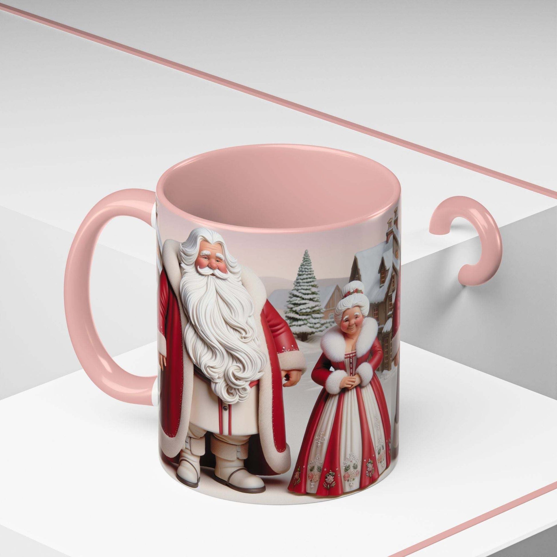 Ms Clause CoffeeLeanne Roberts DesignsMug Mr and Ms Clause Coffee or Hot Chocolate CeramicThis exquisite Mr and Ms Clause Ceramic Mug is the perfect addition to elevate your daily ritual or unwind in the evenings. Its vibrant hues and glossy sheen will in