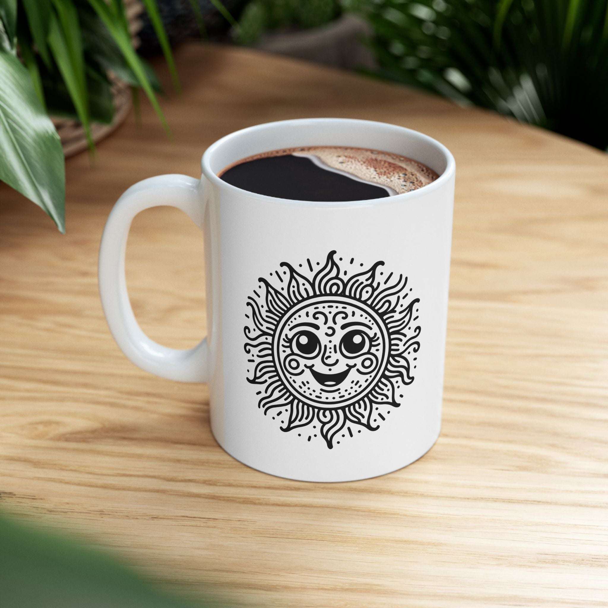 Sunrise Ceramic Mug - Perfect Gift for Coffee & Tea Lovers - 50-70 Characters