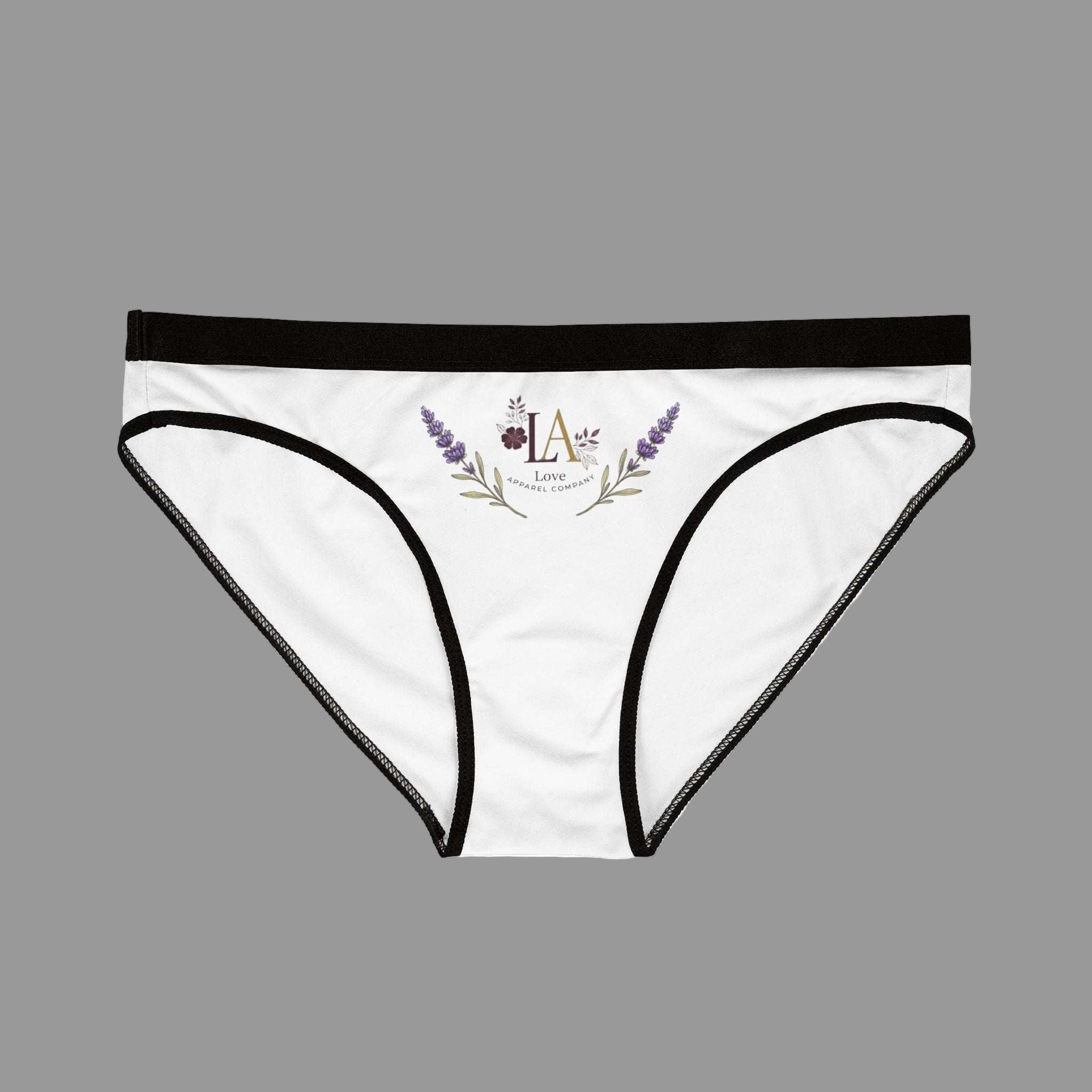 Floral Lavender Women's Underwear - Comfortable AOP Briefs