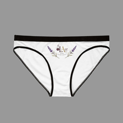 Floral Lavender Women's Underwear - Comfortable AOP Briefs