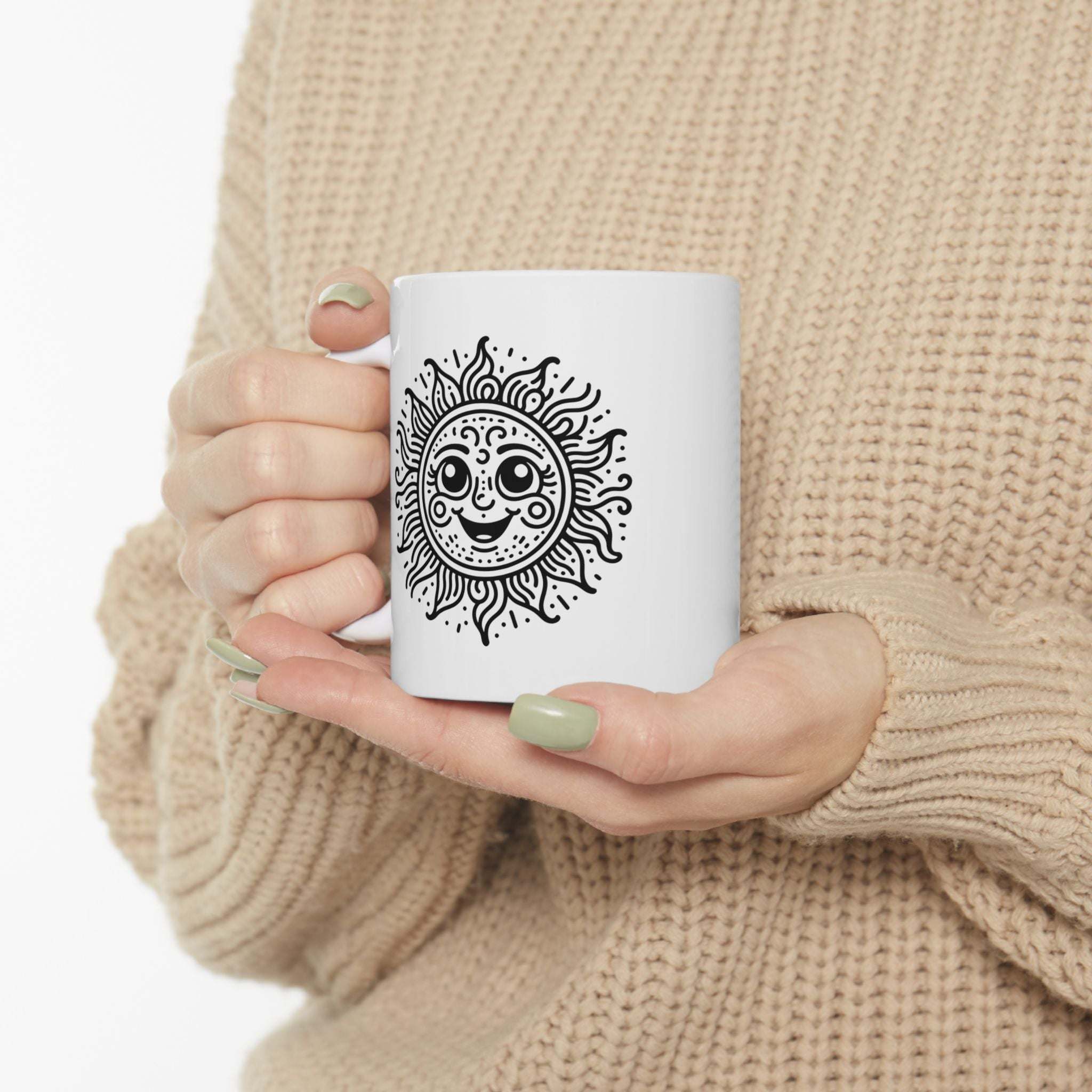 Sunrise Ceramic Mug - Perfect Gift for Coffee & Tea Lovers - 50-70 Characters
