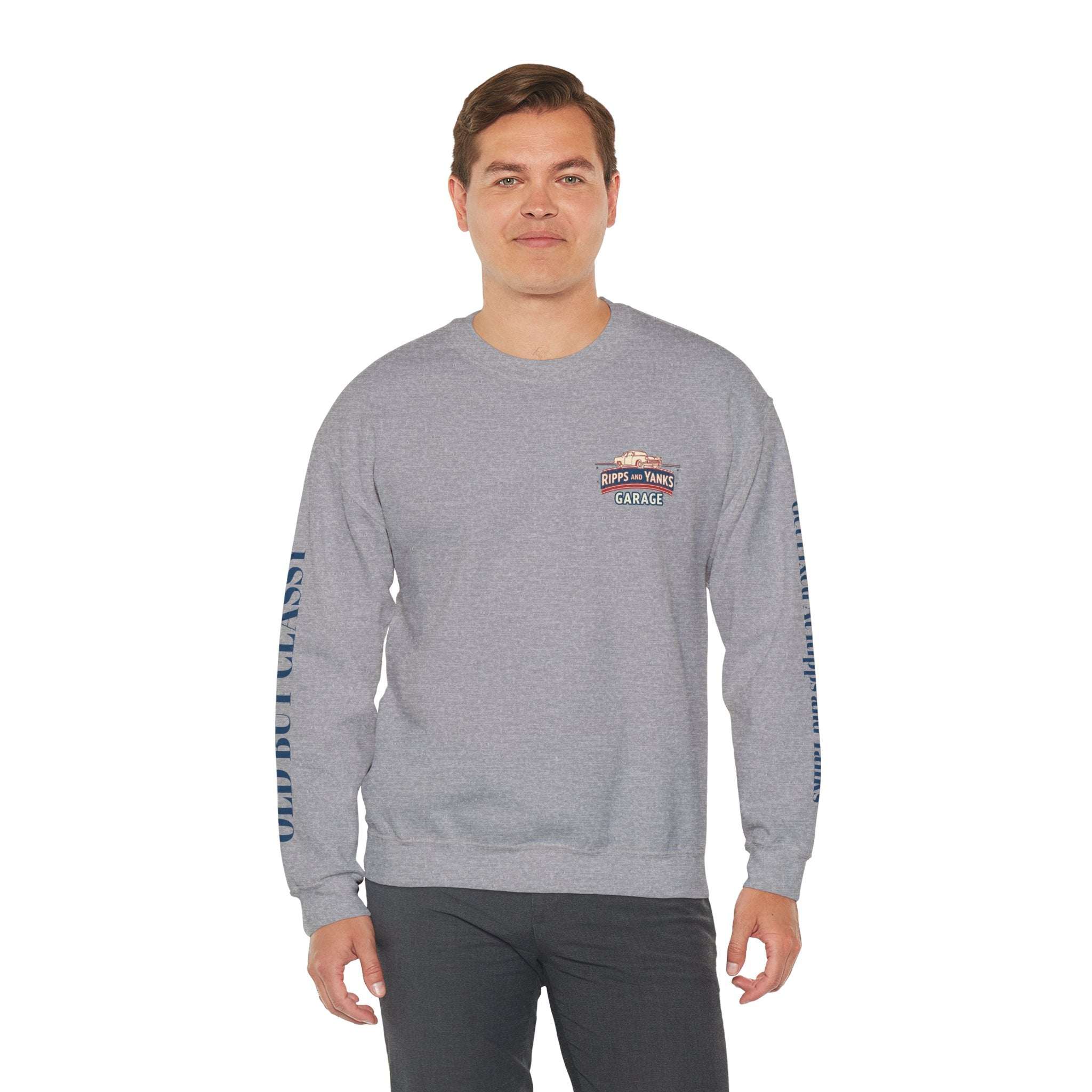 Vintage Garage Crewneck Sweatshirt